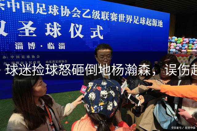 球迷捡球怒砸倒地杨瀚森，误伤赵继伟，官方回应来了